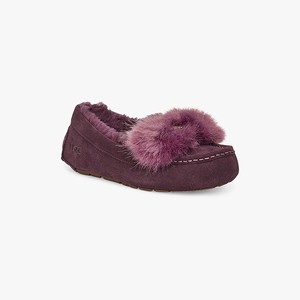 Ugg Ansley Puff Bow Tofflor Dam Rosa (431296PVO)